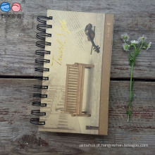 Eco Friendly Paper 48k Notebook with Spiral (NP (48K) -X-011)